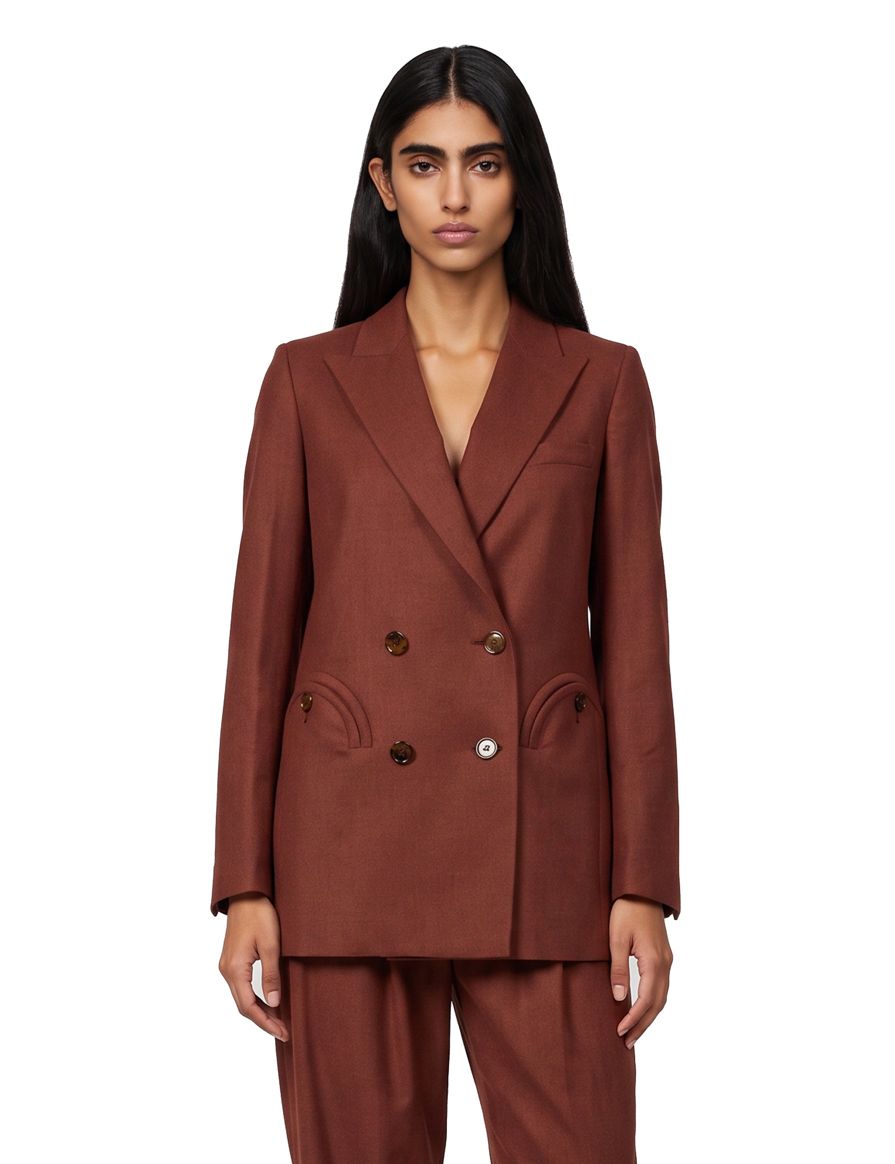 Blazer Platea Everyday in marrone 
