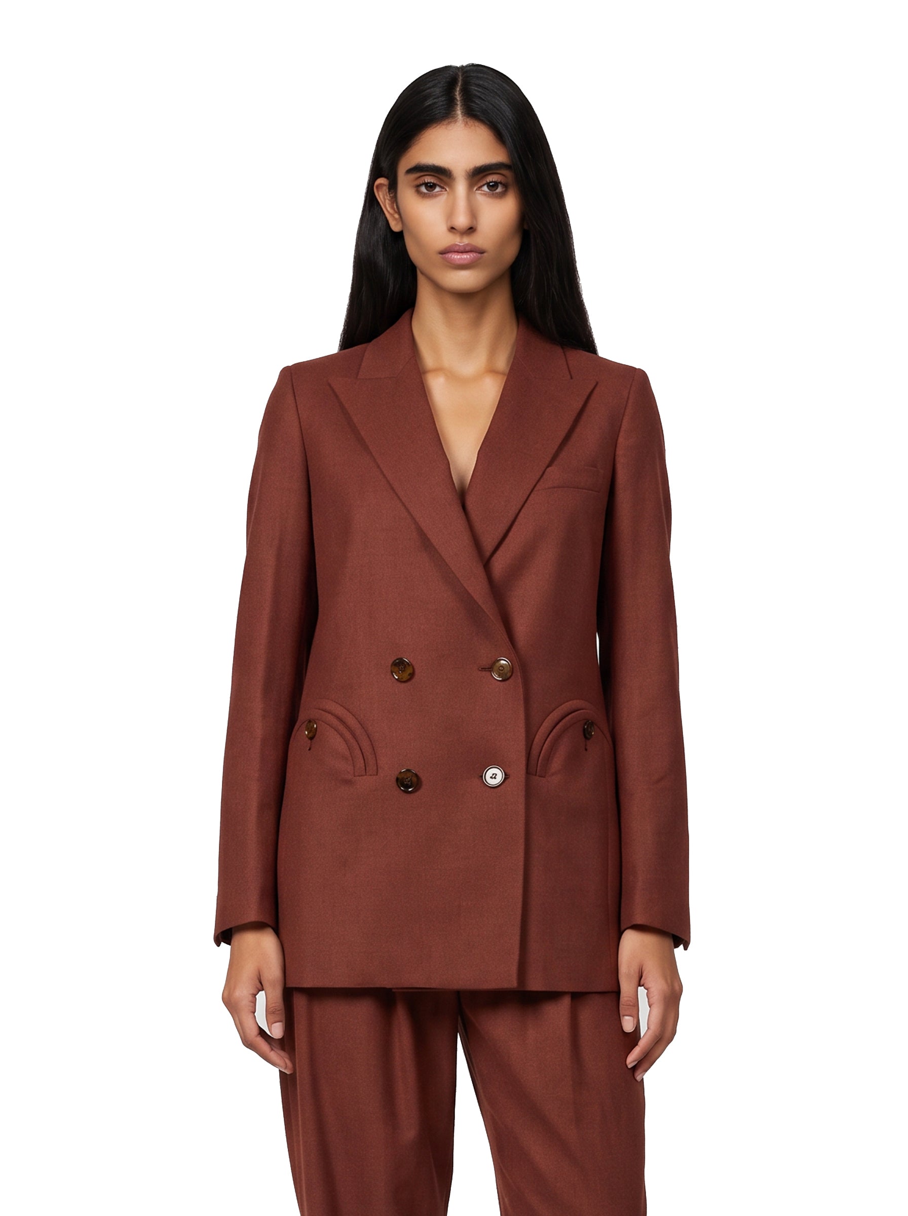 Blazer Platea Everyday in marrone 