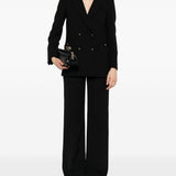 Blazer doppiopetto Resolute in nero 
