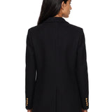 Blazer doppiopetto Resolute in nero 