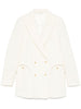 Blazer doppiopetto Resolute in bianco