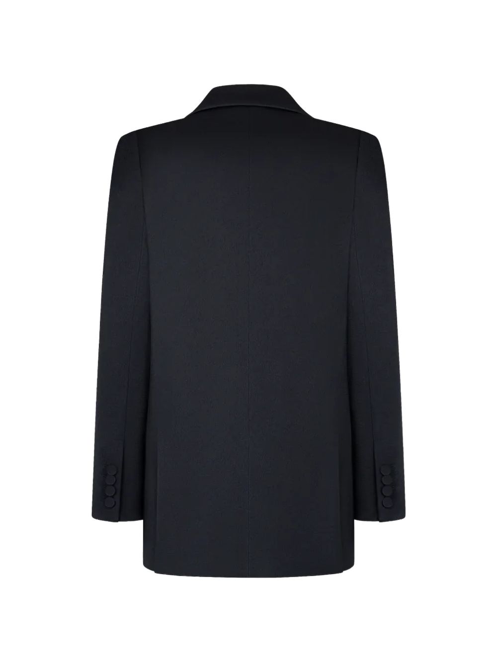 Blazer doppiopetto con revers a lancia in blu 
