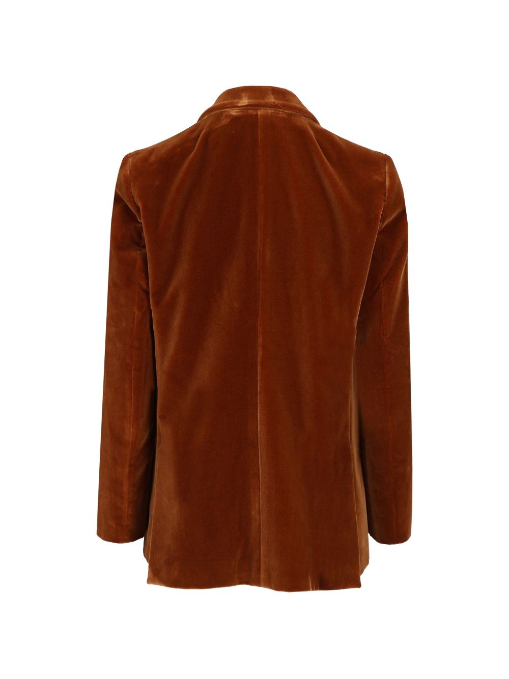 Blazer Everynight in velluto in marrone 