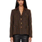 Blazer Amandira in marrone 