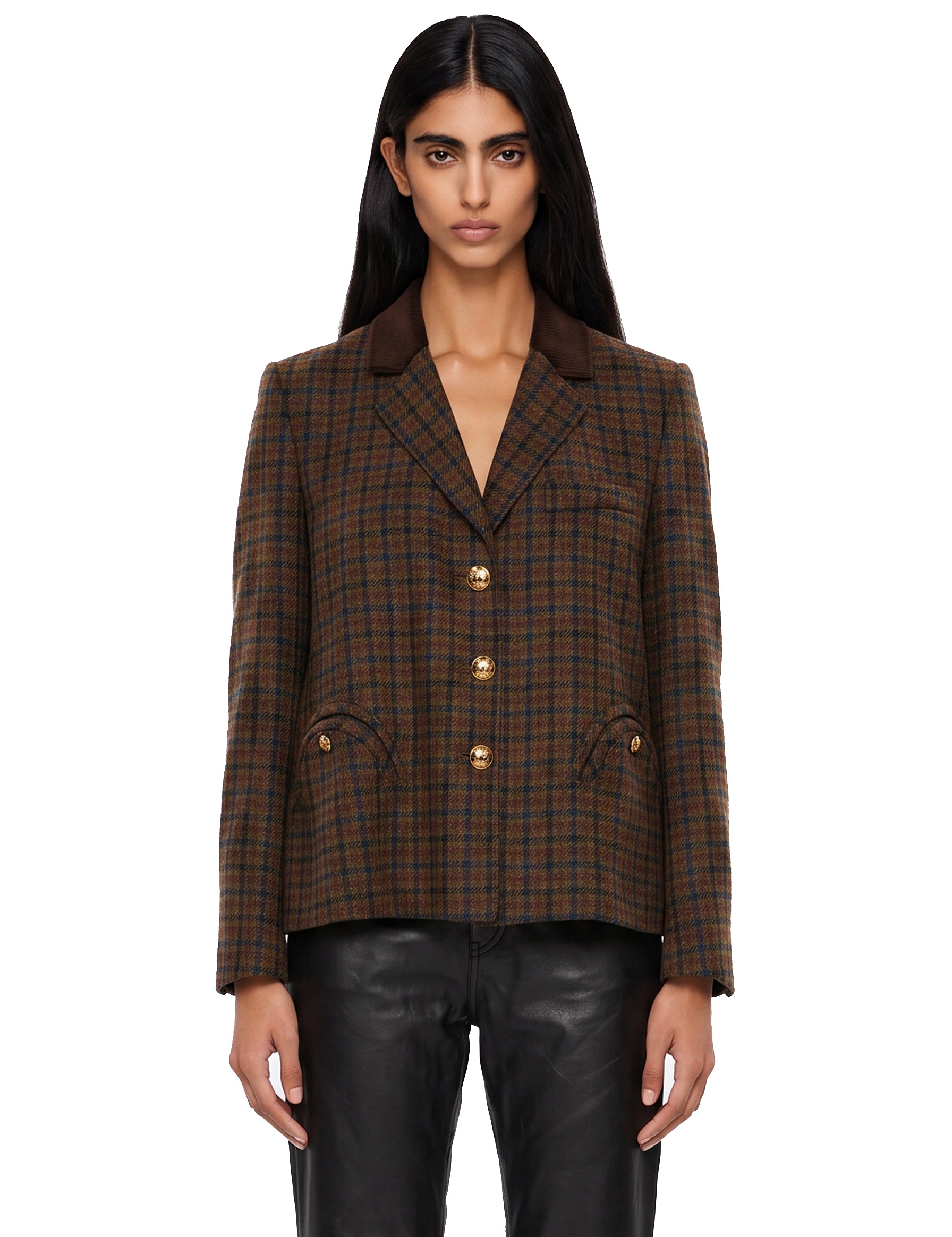 Blazer Amandira in marrone 