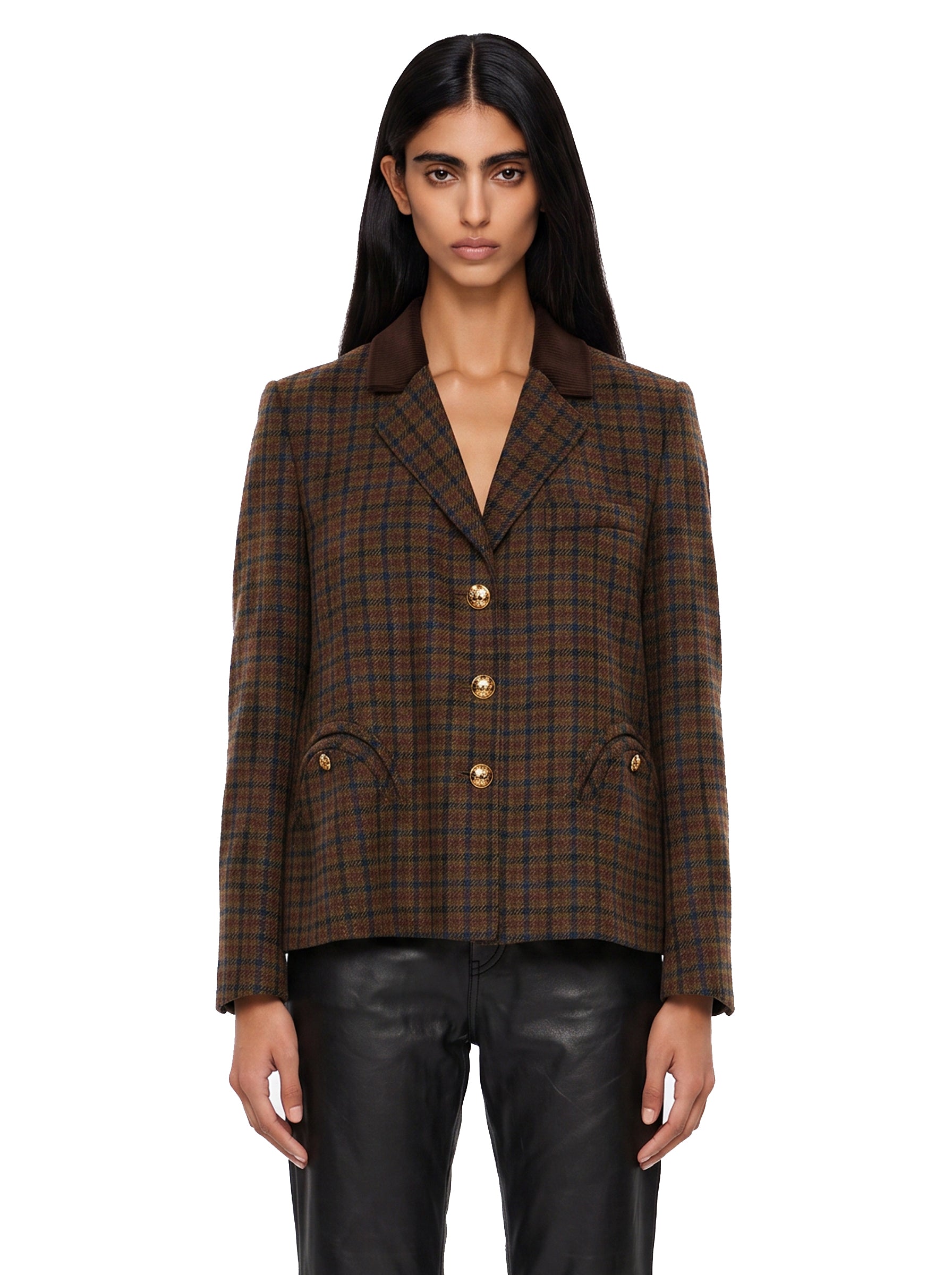 Blazer Amandira in marrone 
