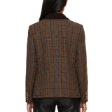 Blazer Amandira in marrone 