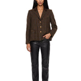 Blazer Amandira in marrone 