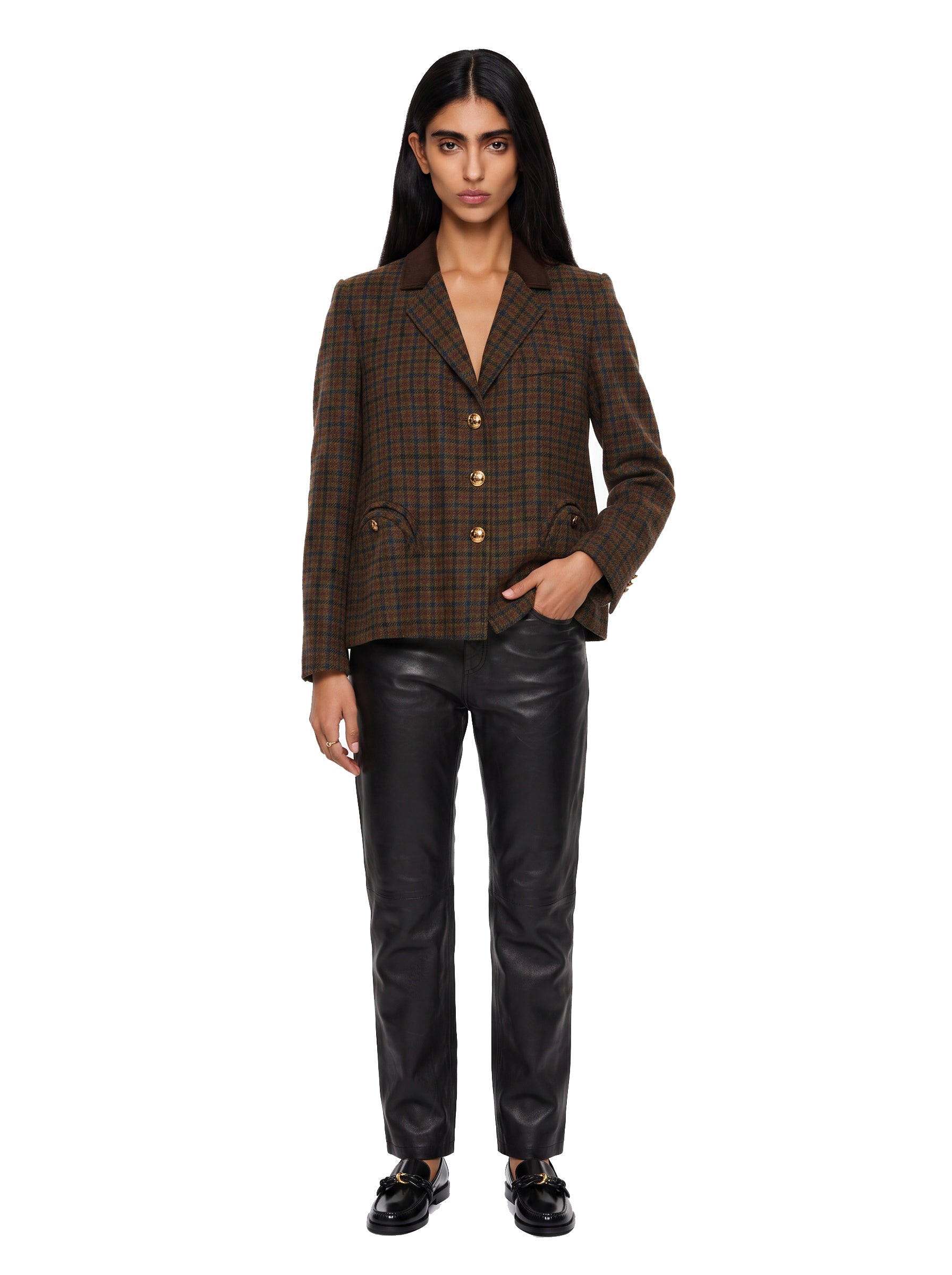 Blazer Amandira in marrone 
