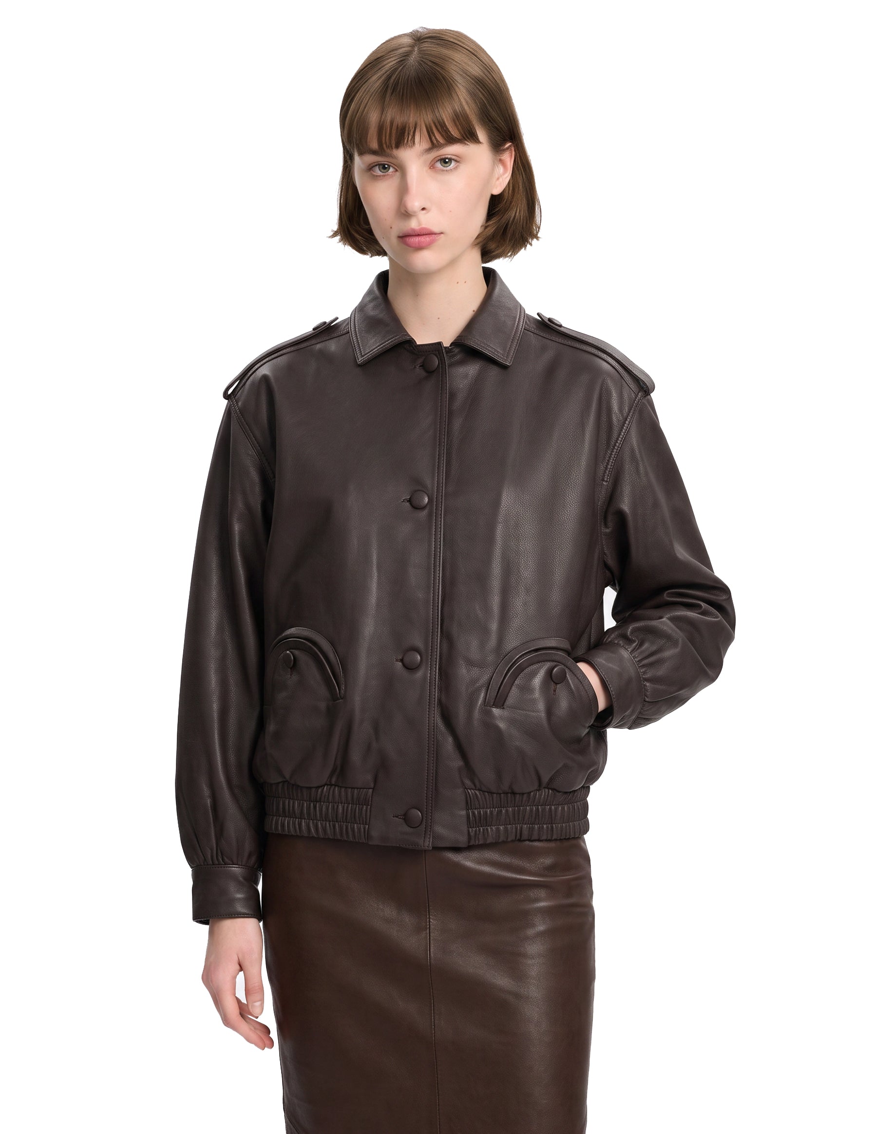 Giacca Ares Charlie  in marrone 