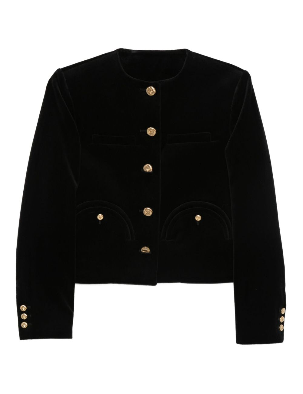 Blazer monopetto in nero 