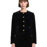 Blazer monopetto in nero 