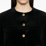 Blazer monopetto in nero 
