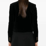 Blazer monopetto in nero 