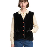 Gilet Tatoosh Gliss in nero 