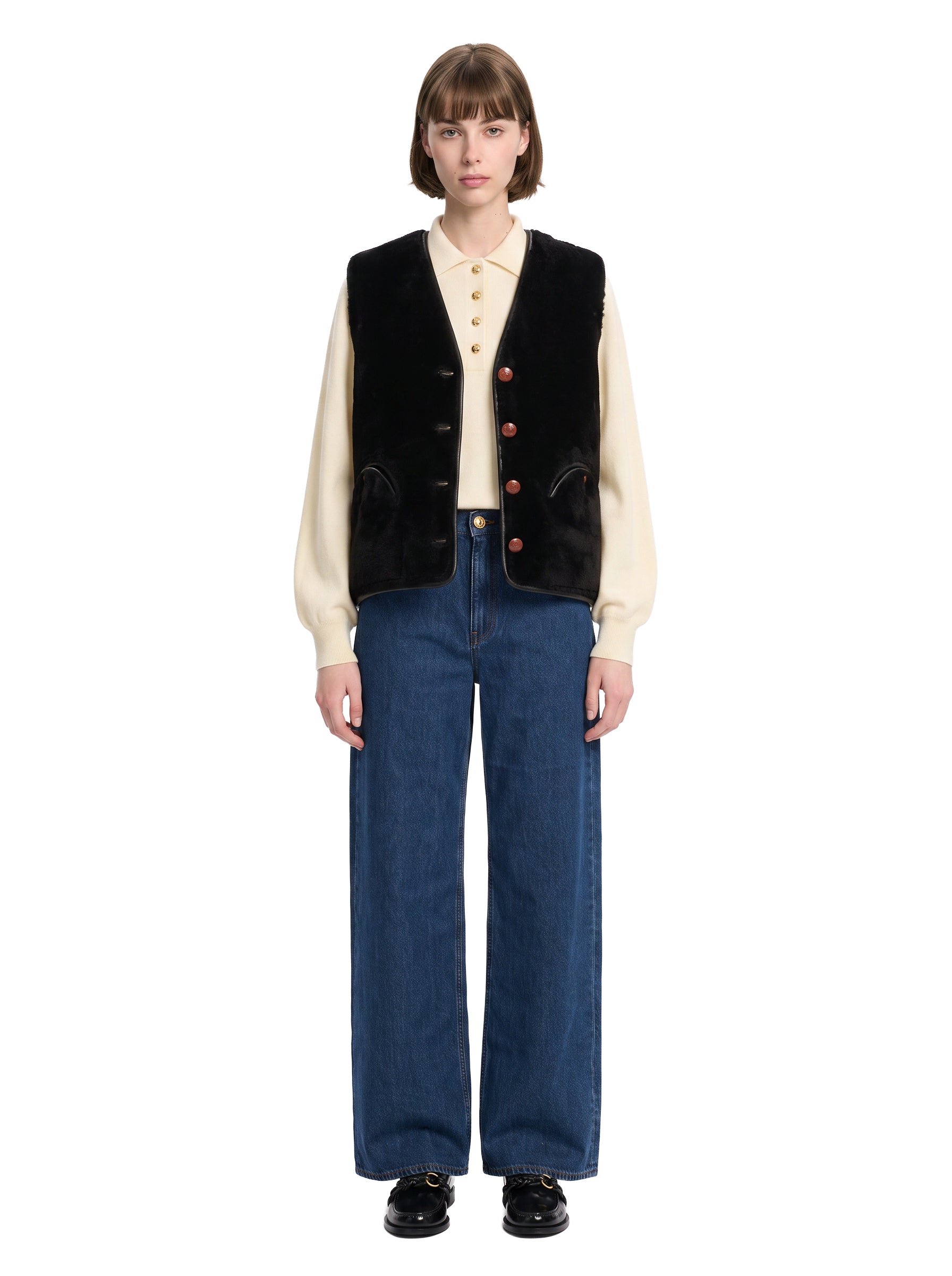 Gilet Tatoosh Gliss in nero 