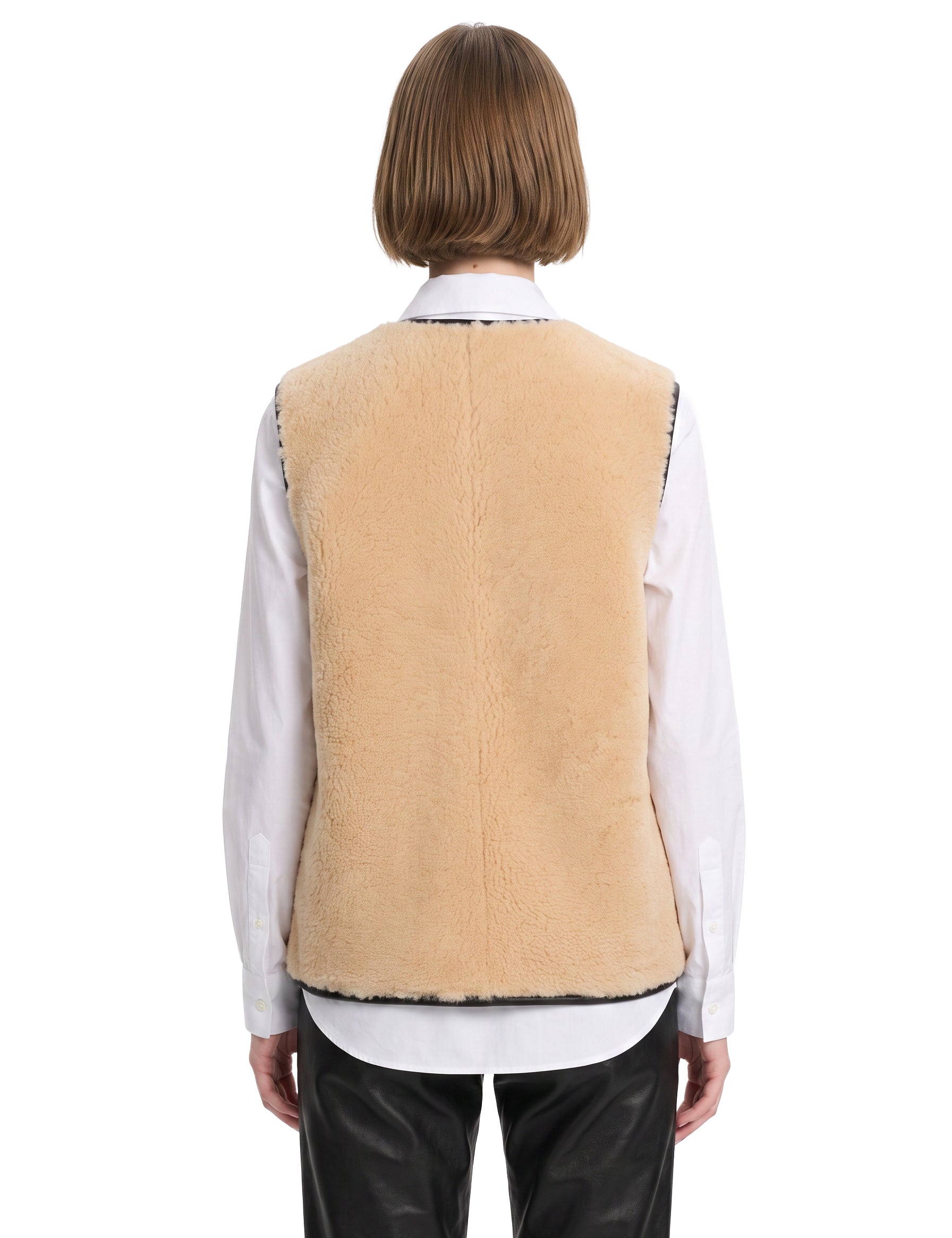 Gilet Tatoosh Gliss in beige 