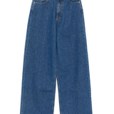 Jeans a gamba ampia Nariida in blu 