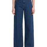 Jeans a gamba ampia Nariida in blu 