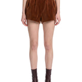 Shorts Jealously Tinker in marrone 