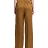 Pantaloni palazzo Novalis in marrone 