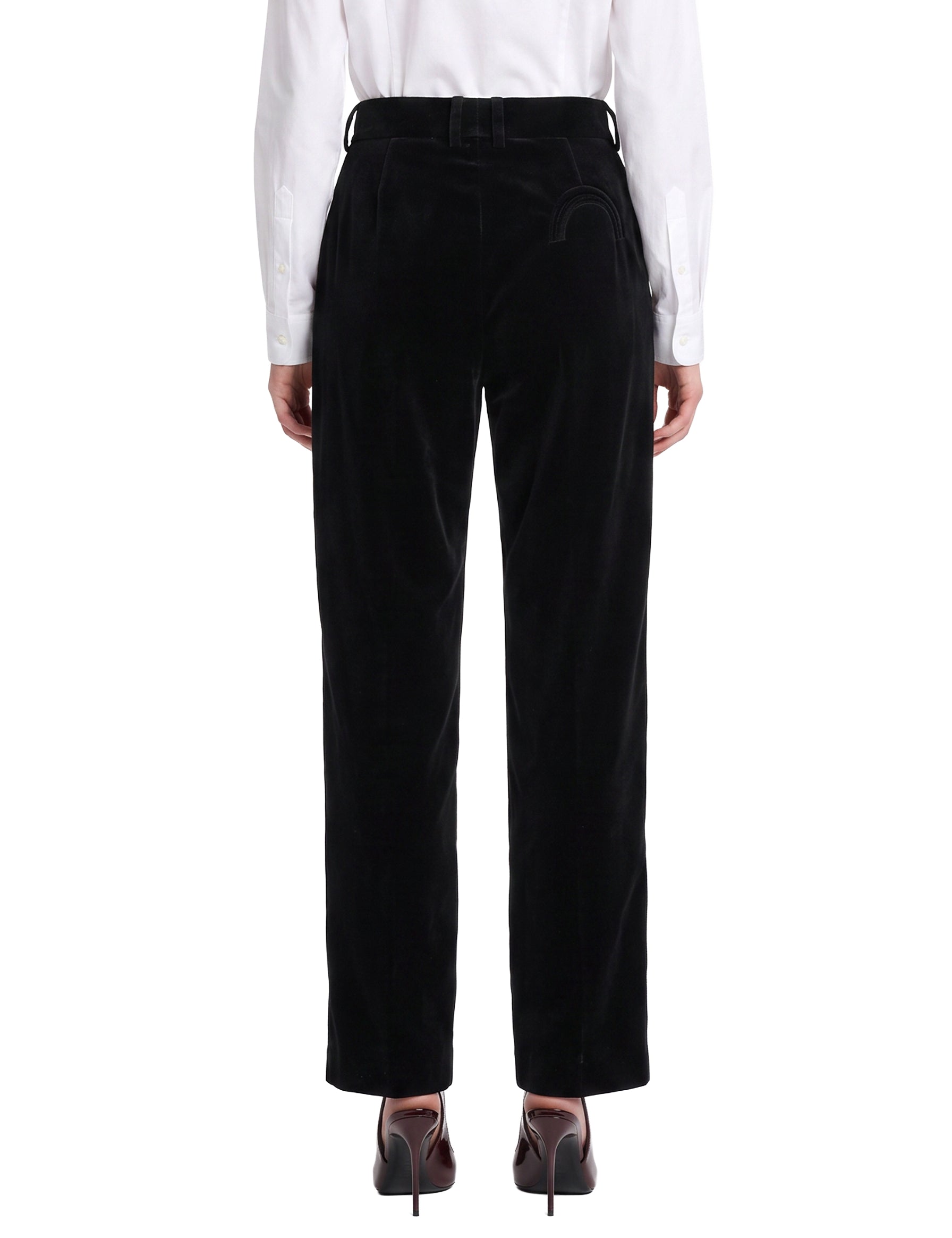 Pantaloni Jeaulosy Fox in nero 
