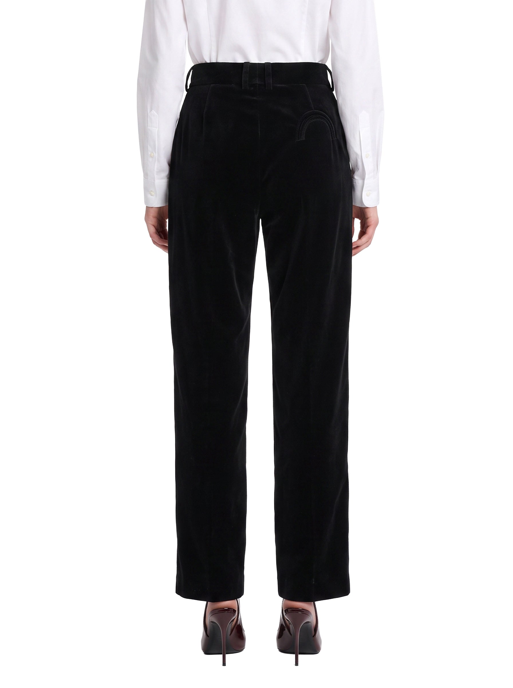 Pantaloni Jeaulosy Fox in nero 