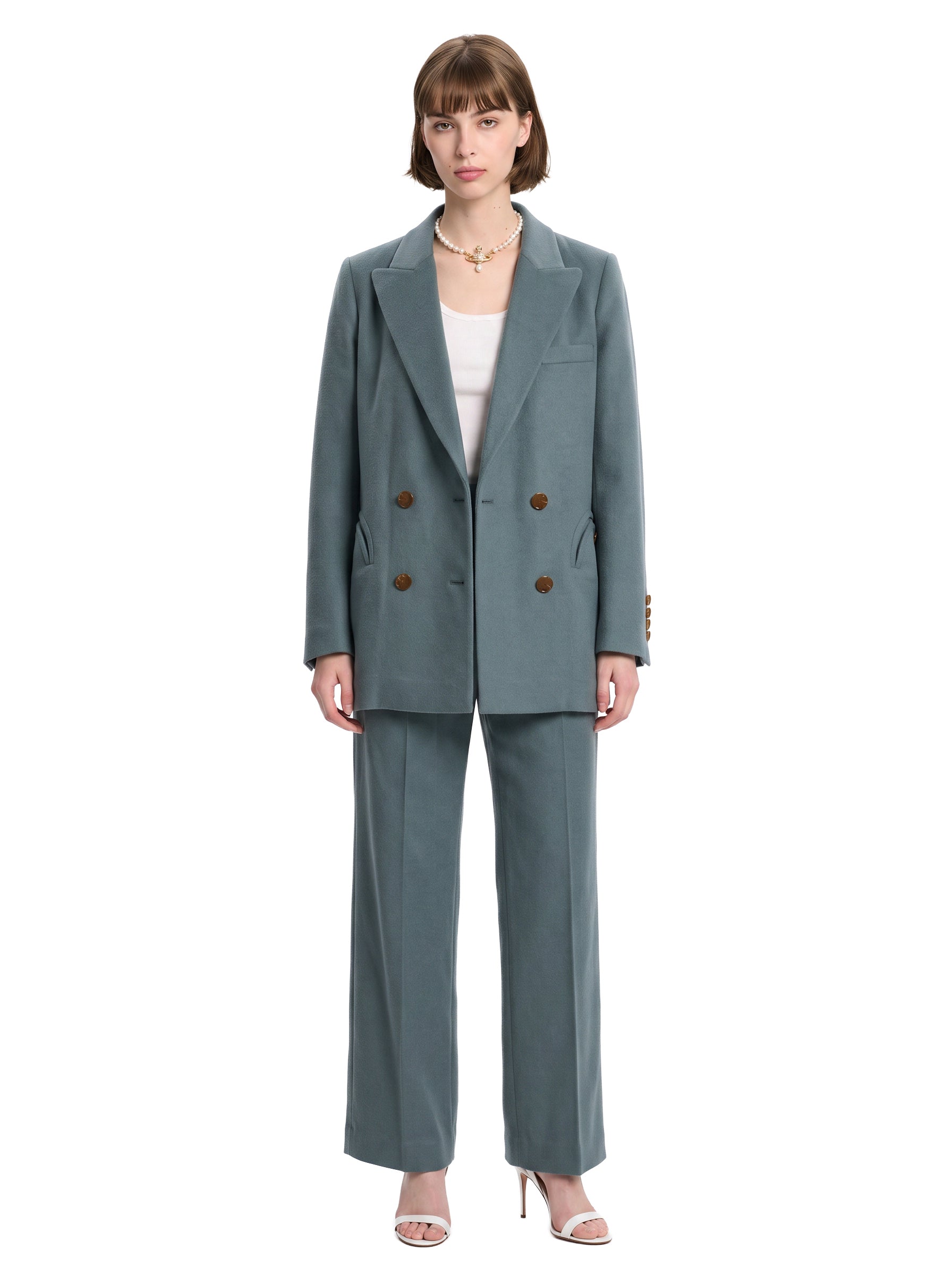 Pantaloni Mystere Aqua Fox in blu 
