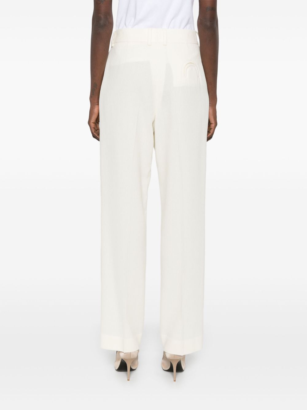 Pantaloni resolute in bianco 