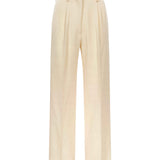 Pantaloni resolute in bianco 