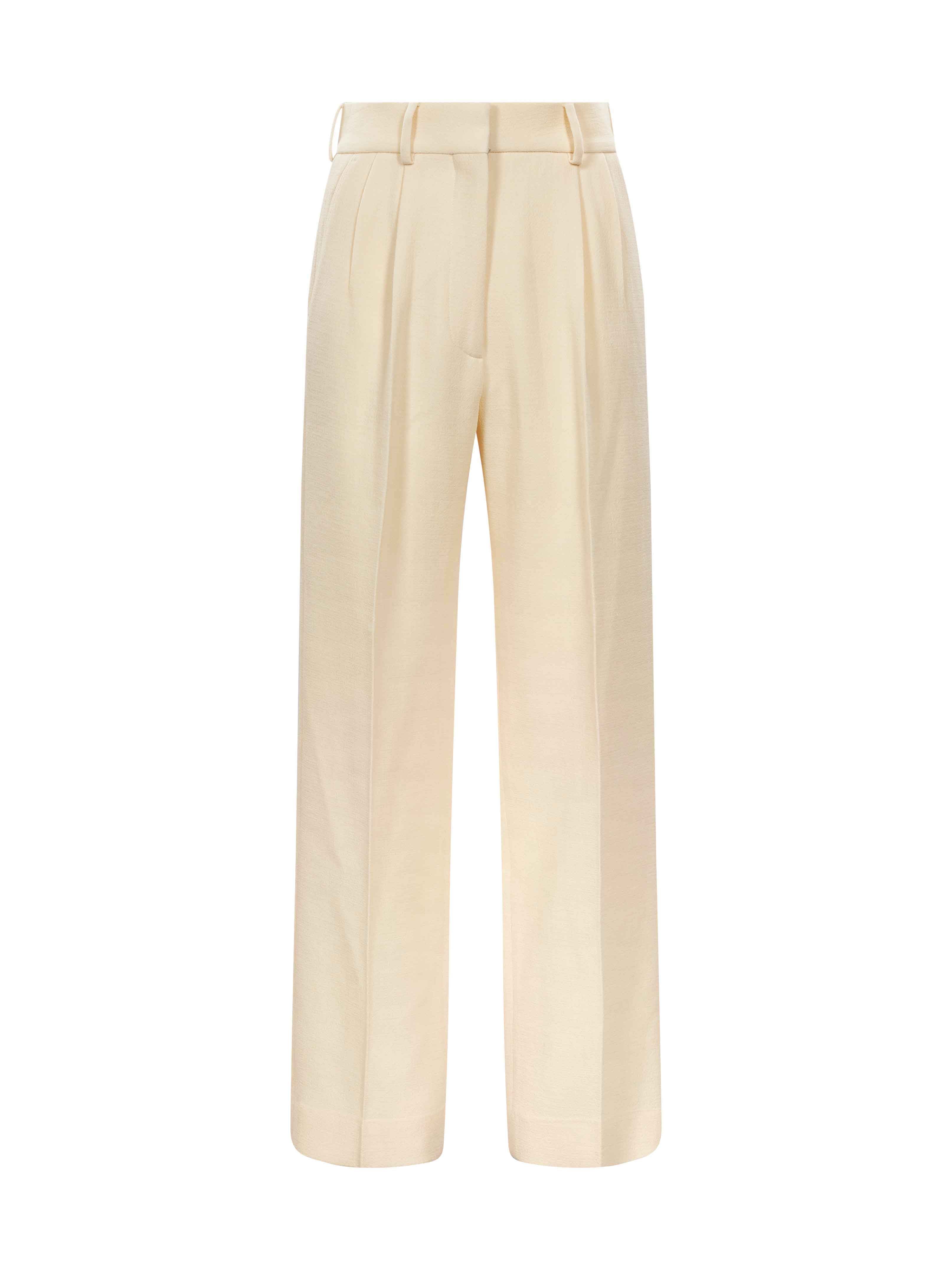 Pantaloni resolute in bianco 