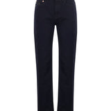 Jeans slim a vita media in blu 