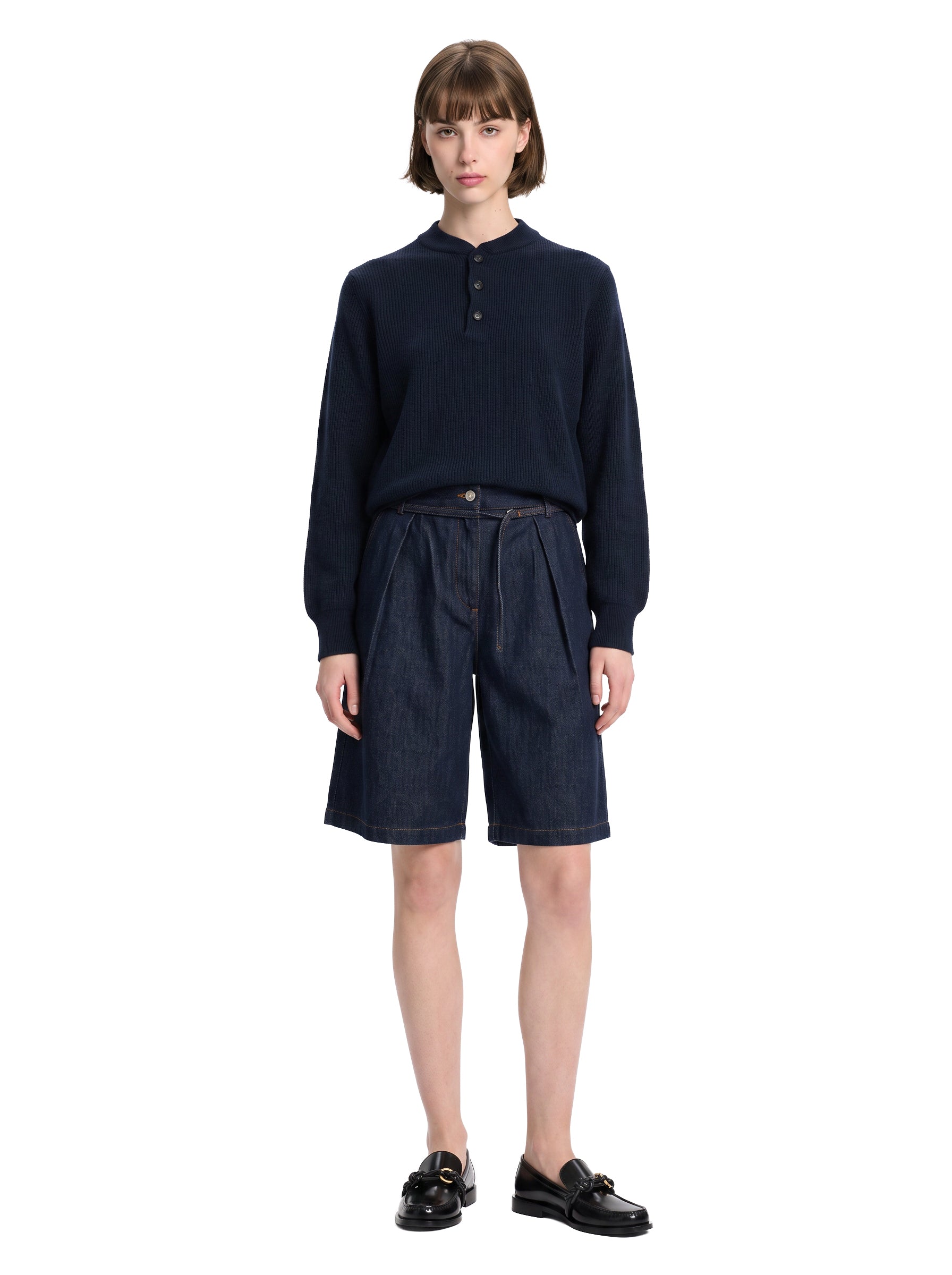 Maglione Highland in blu 
