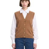 Gilet Highland in beige 
