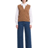 Gilet Highland in beige 