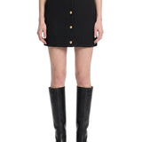Gonna mini Missy Appaloosa in nero 