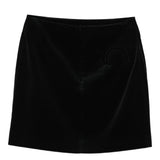 Minigonna svasata in nero 