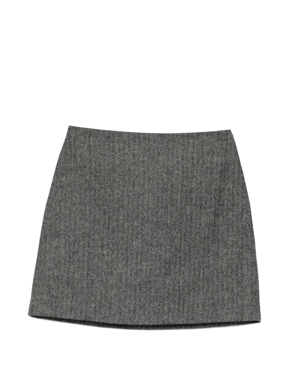 Gonna mini Coci in grigio 