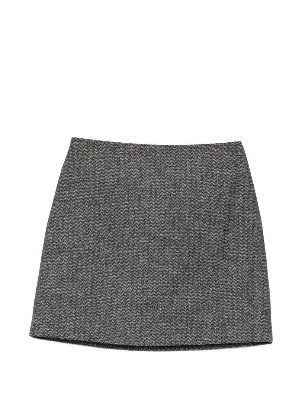 Gonna mini Coci in grigio 