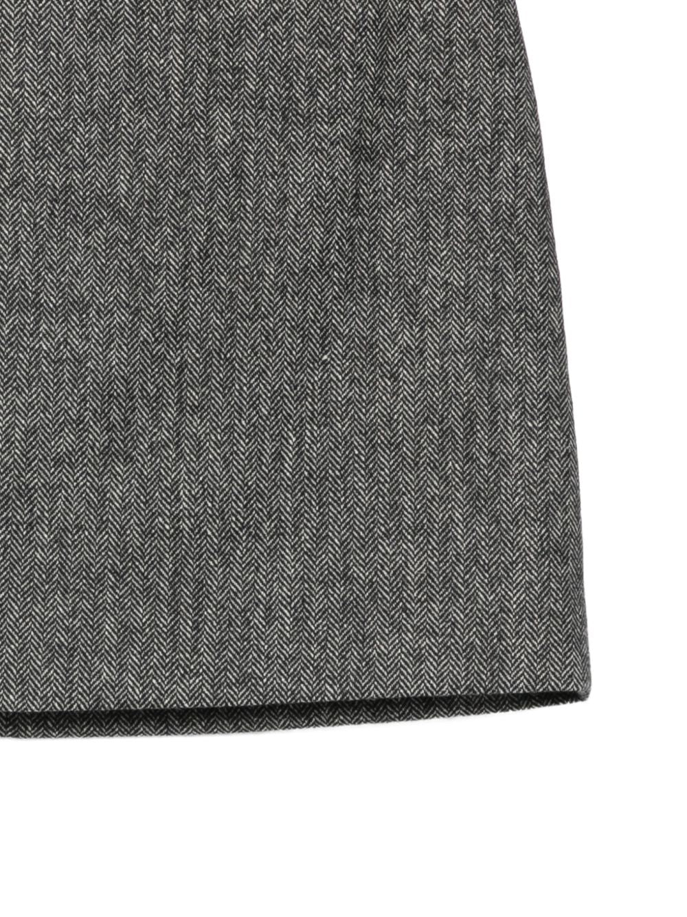 Gonna mini Coci in grigio 
