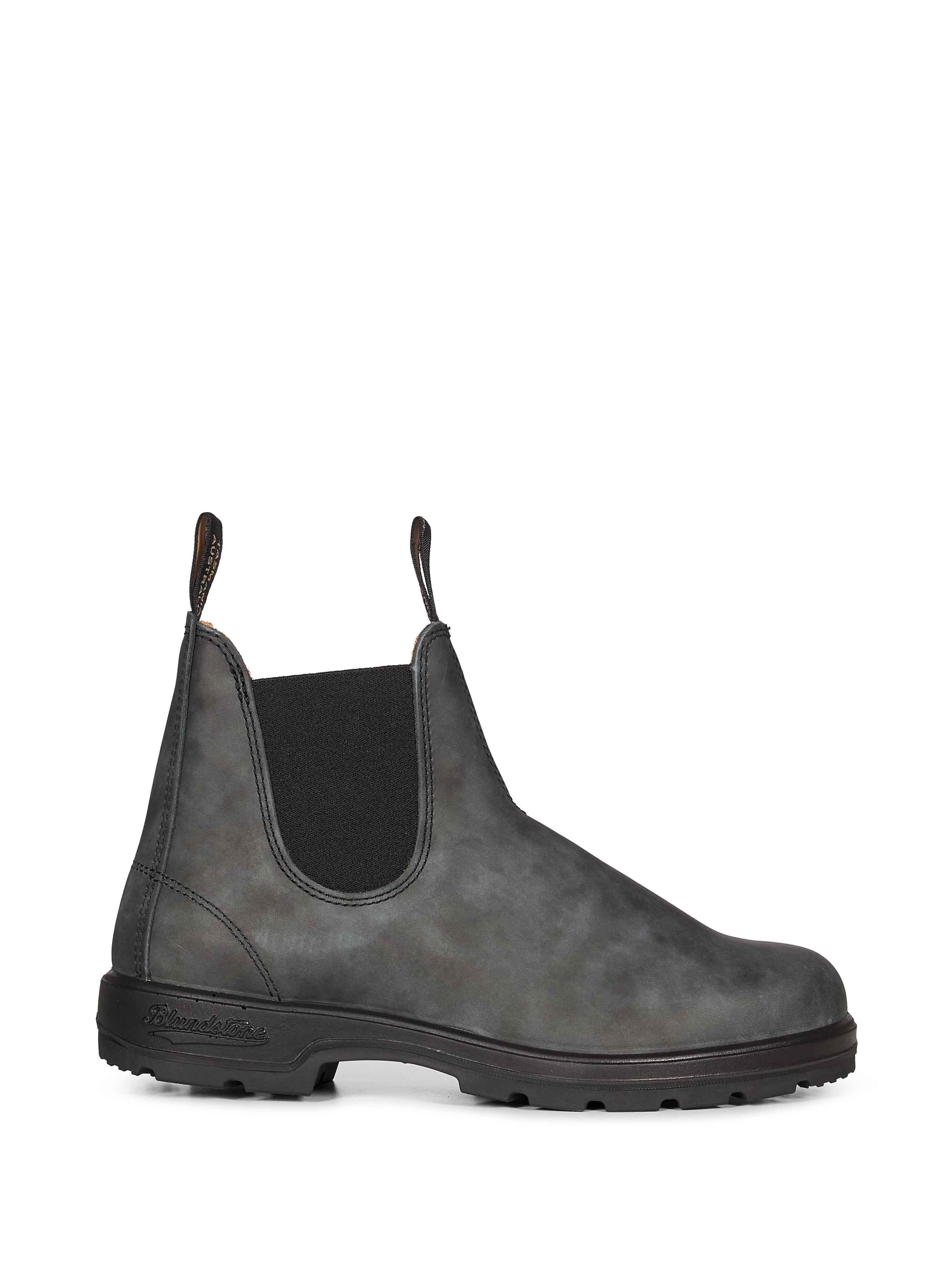 Stivaletti 587 in nero rustico 