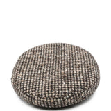 Cappello baker boy in tweed Brest in marrone 