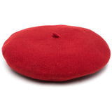 Basco in lana in rosso 