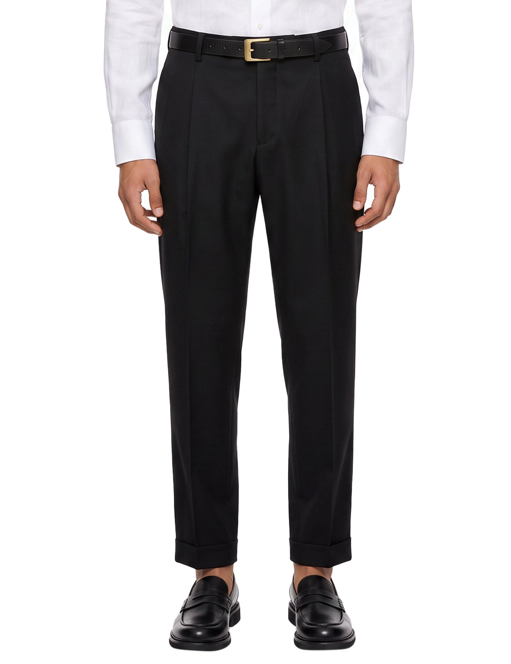 Pantaloni Arno in nero 