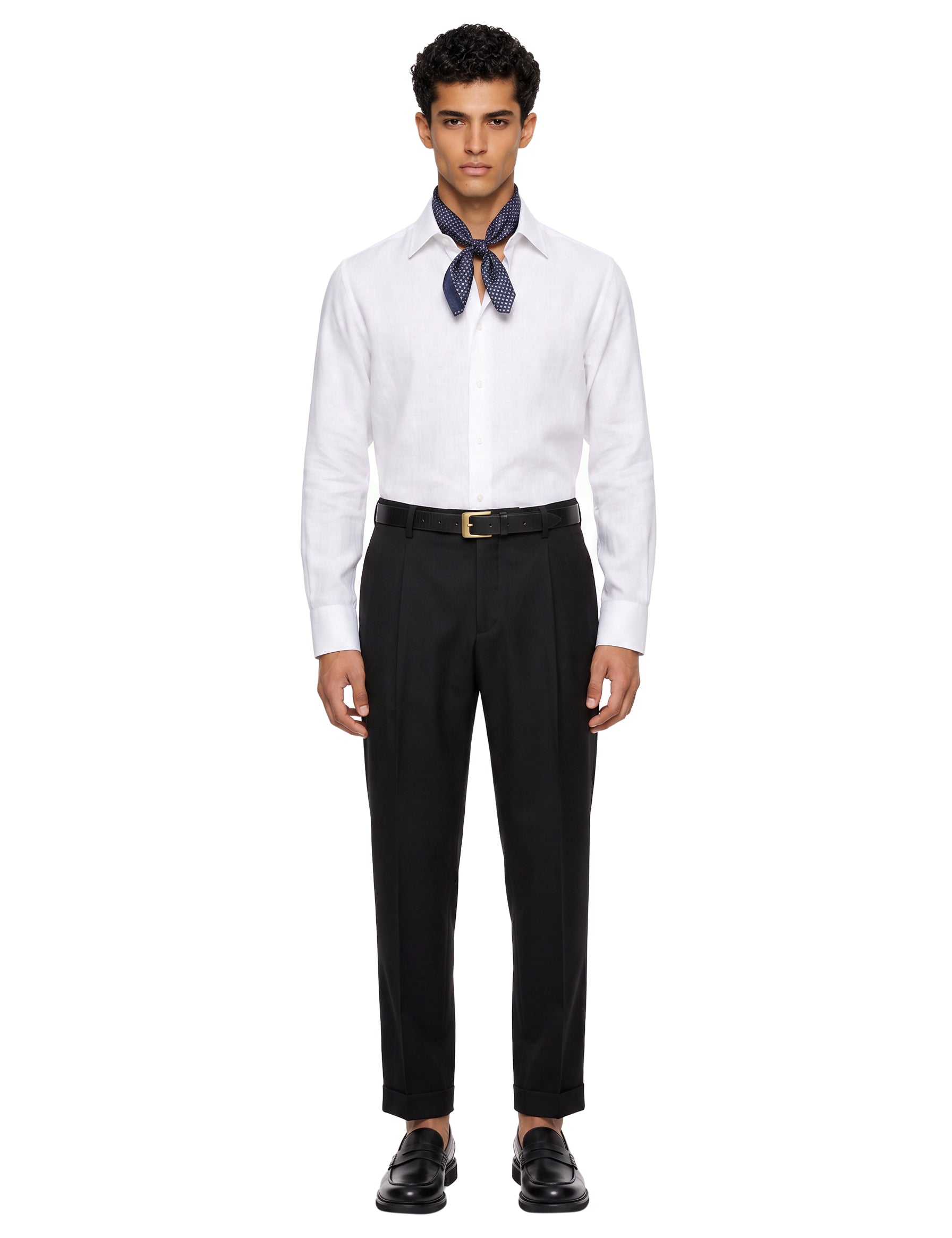 Pantaloni Arno in nero 