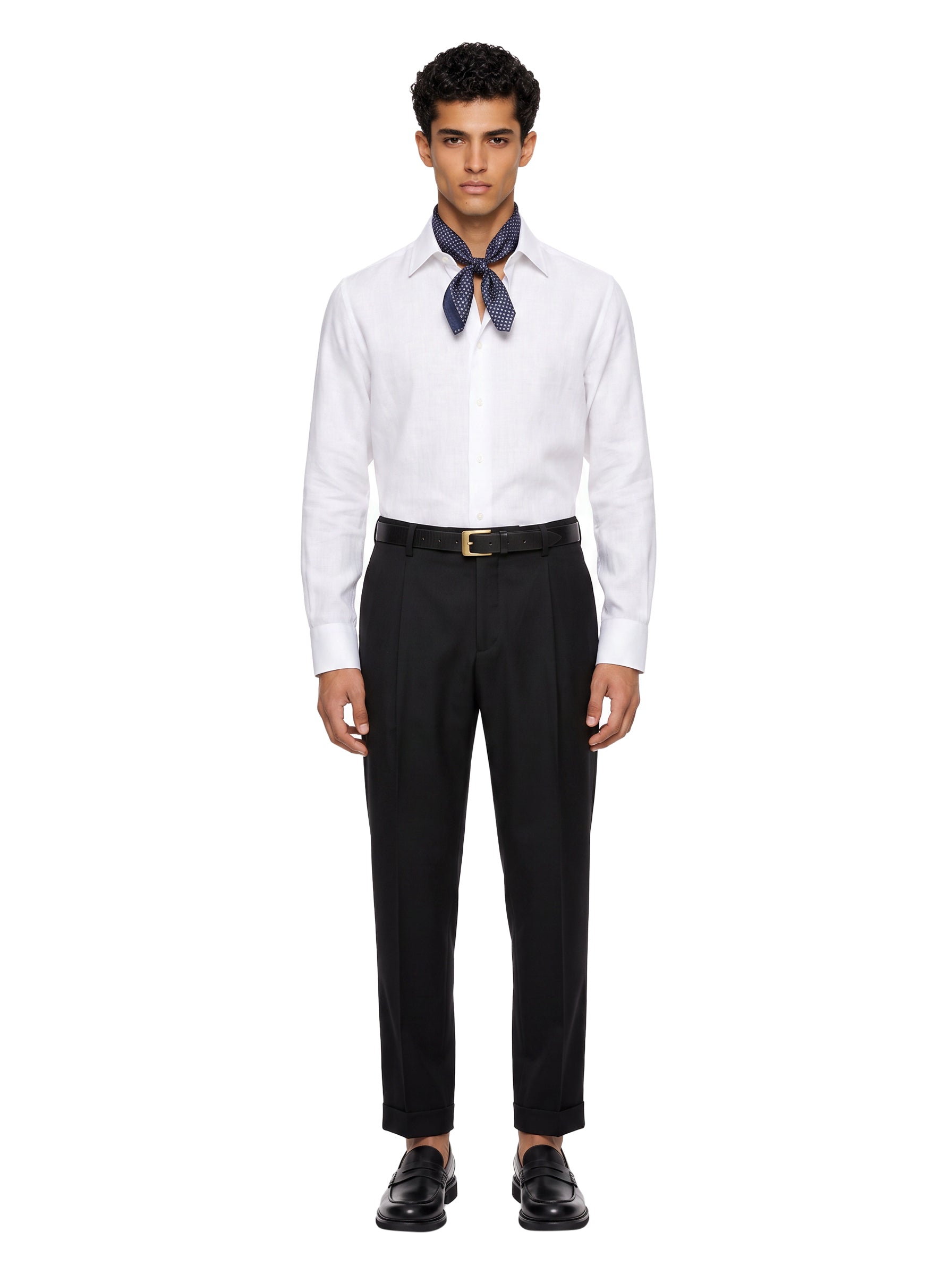 Pantaloni Arno in nero 