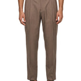 Pantaloni Arno in marrone chiaro 
