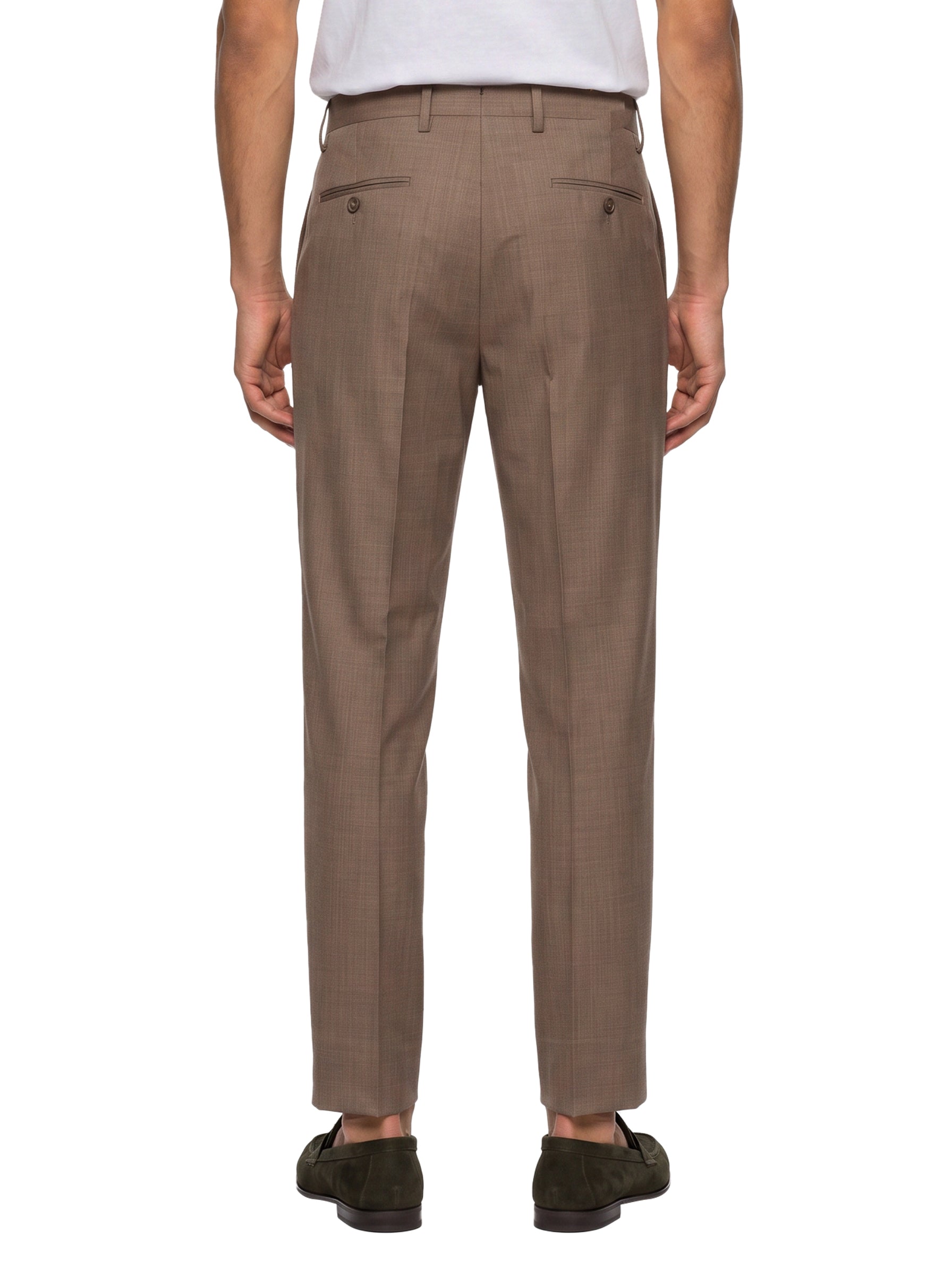 Pantaloni Arno in marrone chiaro 