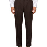 Pantaloni Arno in marrone 