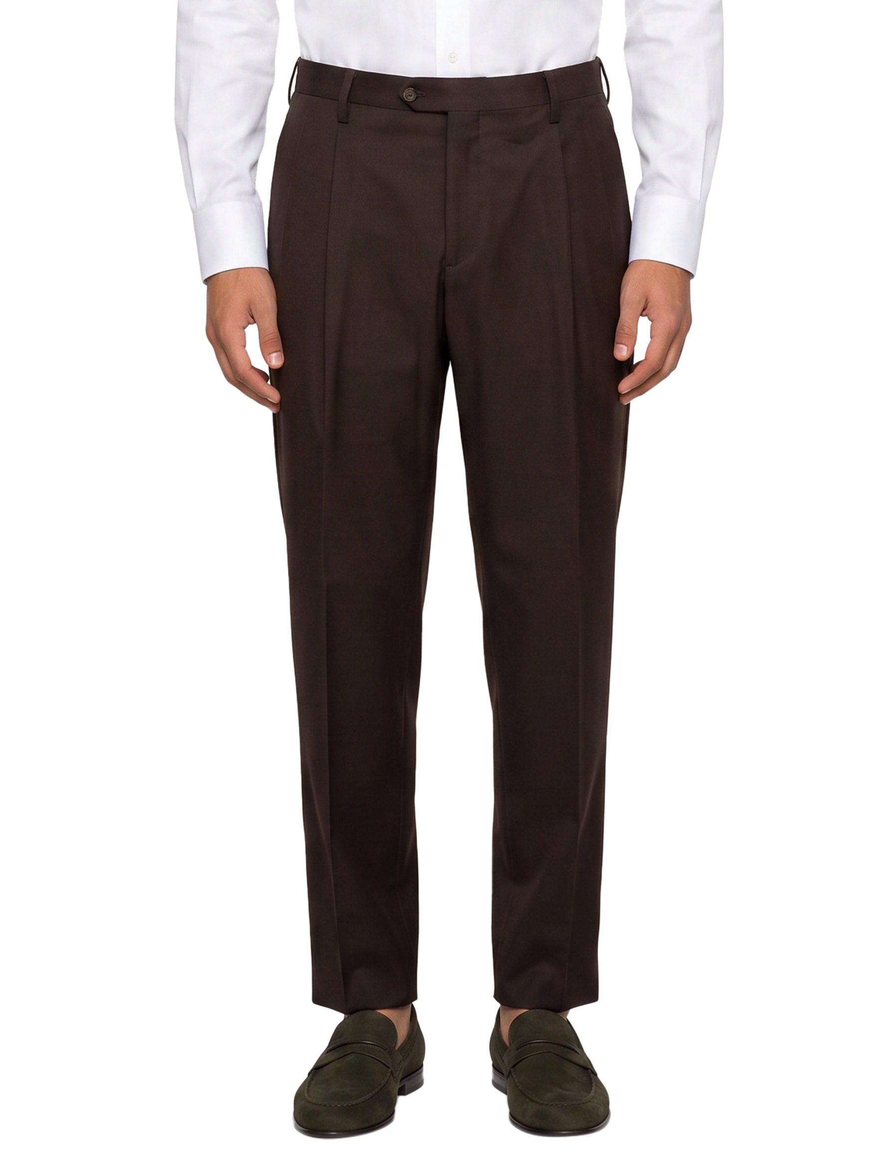 Pantaloni Arno in marrone 